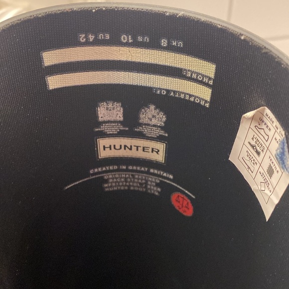 Hunter Original Refined Back Strap boots - Picture 4 of 13